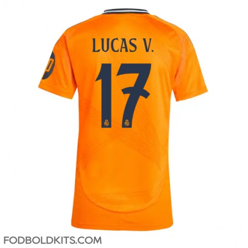 Real Madrid Lucas Vazquez #17 Udebanetrøje Dame 2024-25 Kortærmet